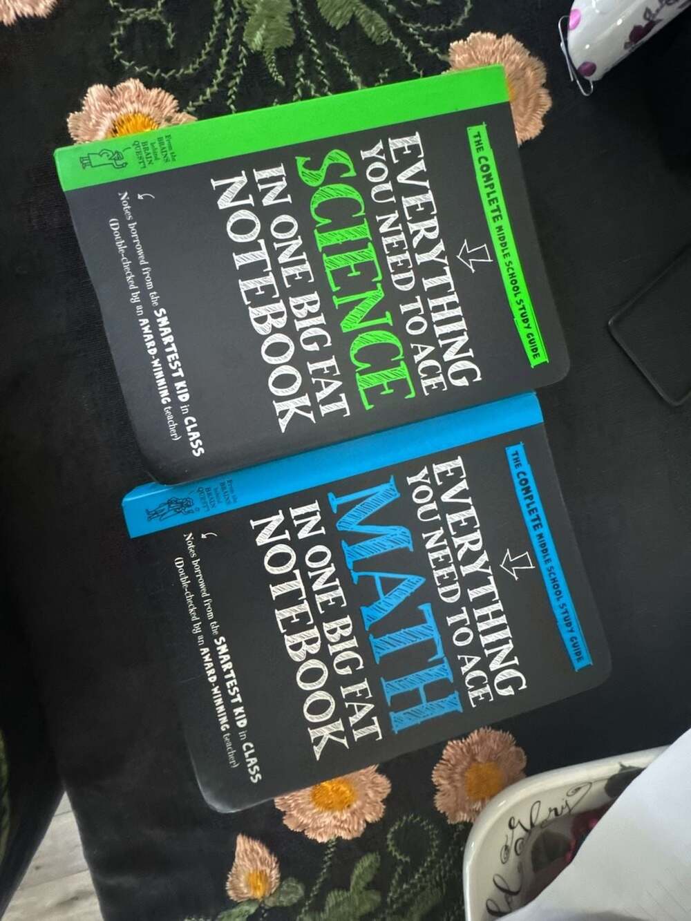 Everything You Need to Ace Math and Science in One Big Fat Notebook 2-Book Set